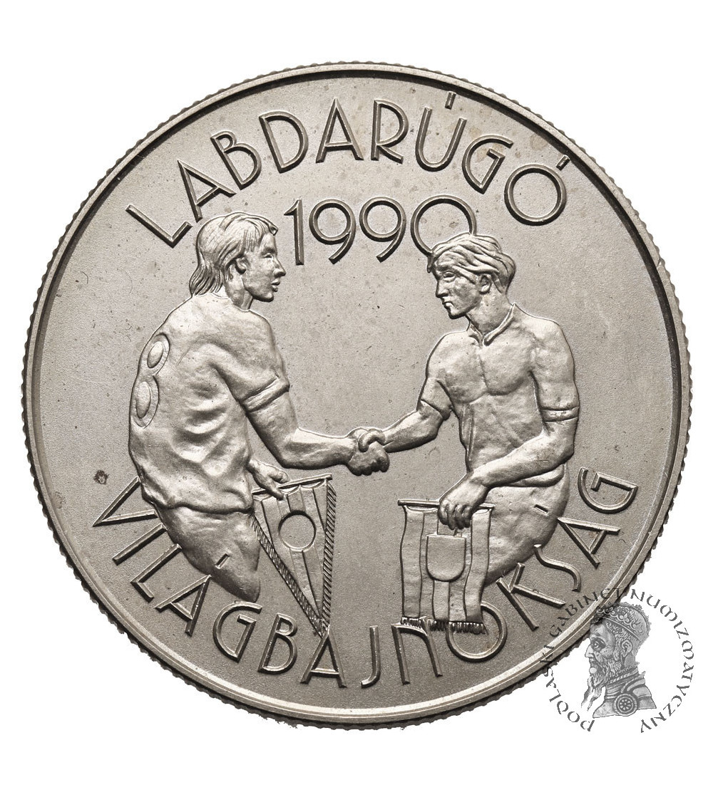 Hungary. 100 Forint 1990, Football World Championship