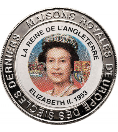 Congo, Democratic Republic. 5 Francs 1999, Elizabeth Queen of the United Kingdom - Multicolor