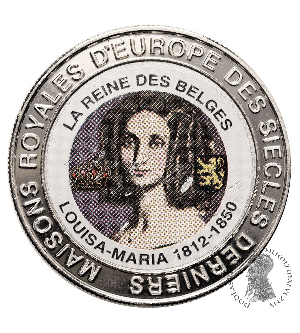 Congo, Democratic Republic. 5 Francs 1999, Queen Louisa-Maria of Belgium - Multicolor