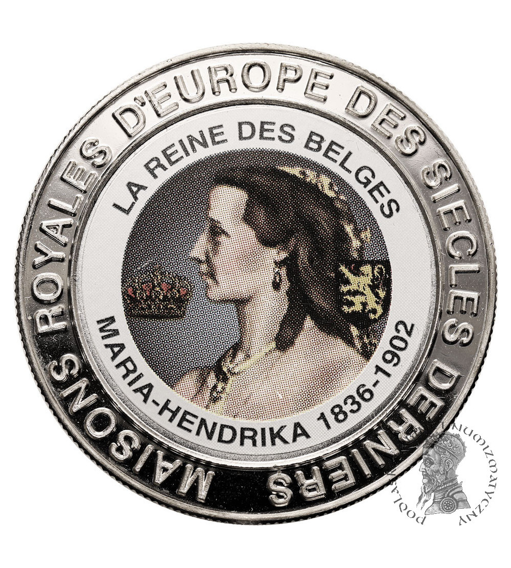 Kongo, Republika Demokratyczna. 5 franków 1999, Królowa Maria-Hendrika - Belgia