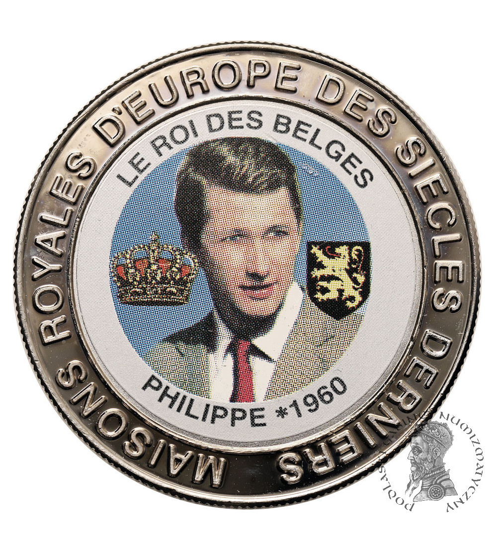 Congo, Democratic Republic. 5 Francs 1999, Philippe King of Belgium - Multicolor