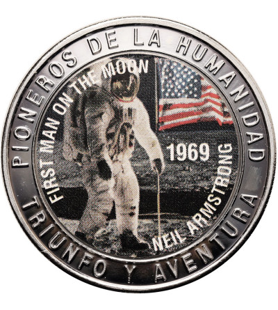 Western Sahara. 1000 Pesetas 1997, First Man on the Moon - Neil Armstrong - Multicolor