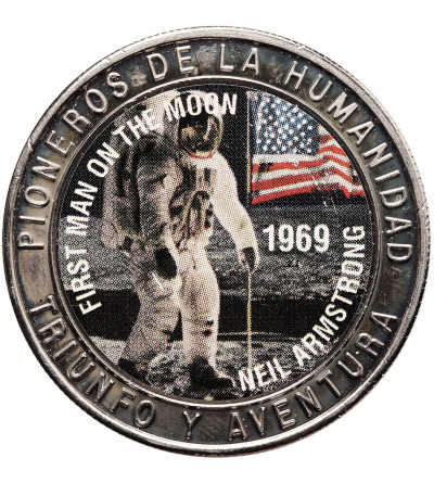 Western Sahara. 1000 Pesetas 1997, First Man on the Moon - Neil Armstrong - Multicolor