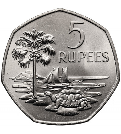 Seychelles. 5 Rupees 1972, Elizabeth II