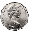 Australia. 50 Cents 1981, Wedding of Prince Charles and Lady Diana