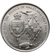 Ascension Island. 25 Pence / 1 Crown 1981, Wedding of Prince Charles and Lady Diana