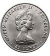 St Helena Island. 25 Pence / 1 Crown 1981, Wedding of Prince Charles and Lady Diana