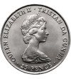 Tristan da Cunha. 25 Pence / 1 Crown 1981, Wedding of Prince Charles and Lady Diana