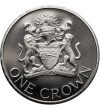 Malawi. 1 Crown 1966, Declaration of the Republic of Malawi - July 6, 1966