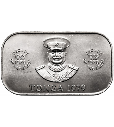 Tonga (Taufa'ahau Tupou IV). 1 Pa'anga 1979, F.A.O. / Technical Cooperation Program