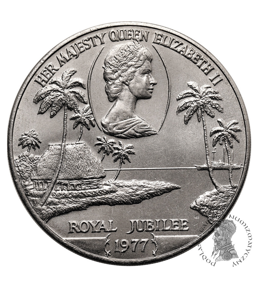 Samoa. 1 Tala 1977, 25th Anniversary of Queen Elizabeth II's accession to the throne II