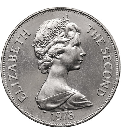 Ascension Island. 1 Crown 1978, 25th Anniversary of the Coronation of Queen Elizabeth II