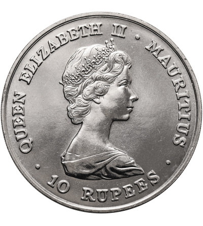 Mauritius. 10 Rupees 1981, Wedding of Prince Charles and Lady Diana