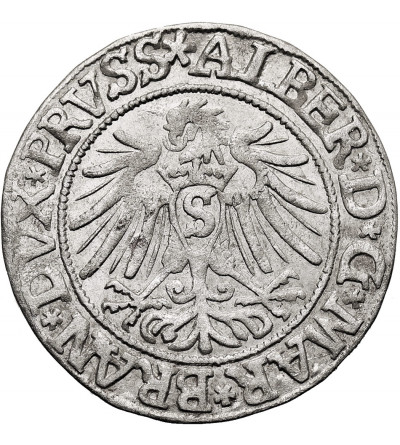 East Prussia, Preussen Herzogtum (Ostpreussen). Groschen 1537, Königsberg mint