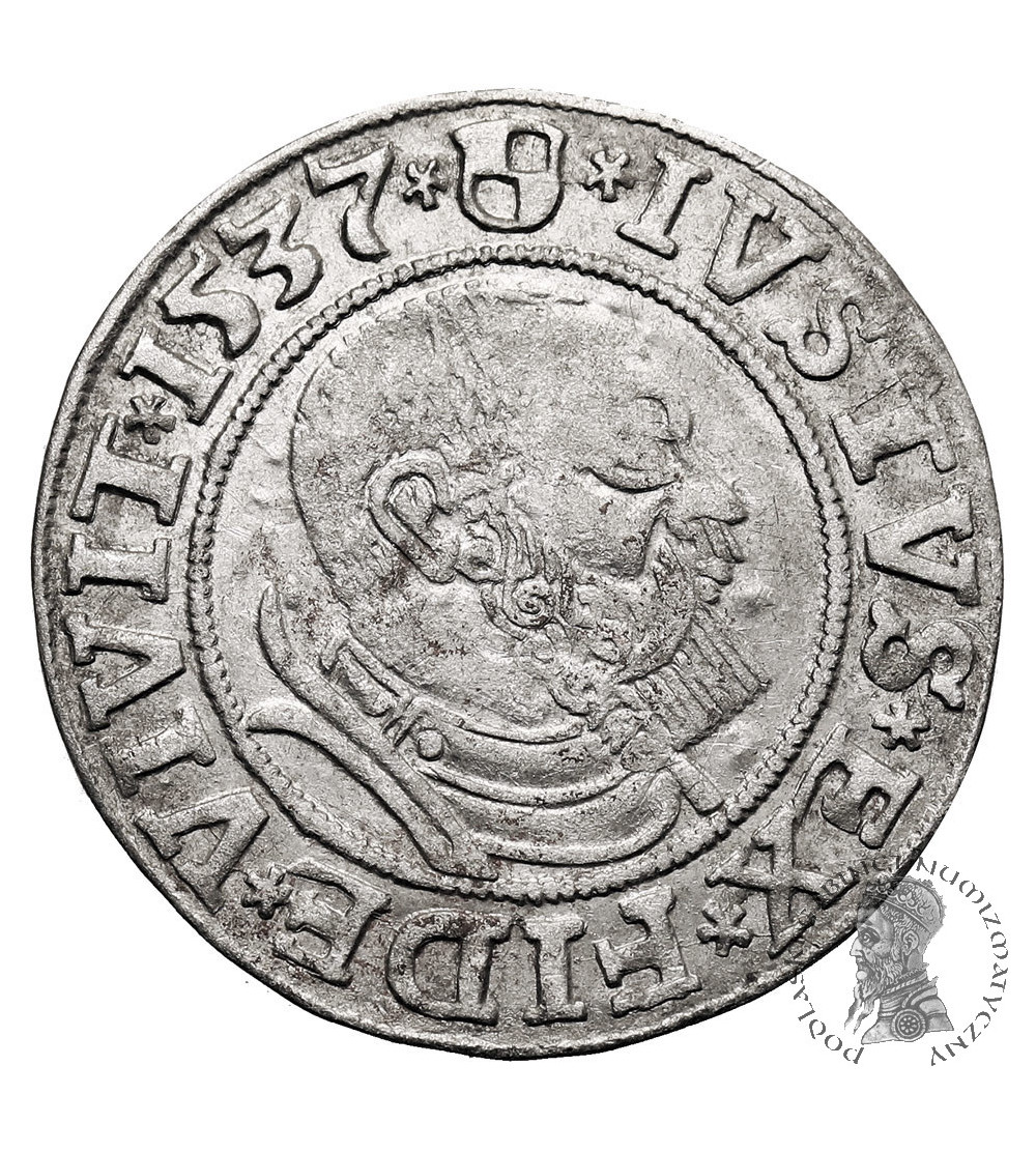 East Prussia, Preussen Herzogtum (Ostpreussen). Groschen 1537, Königsberg mint