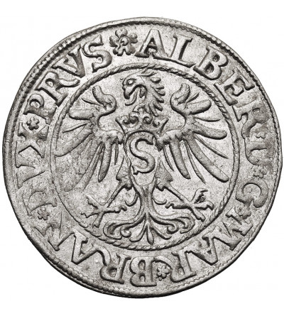 East Prussia, Preussen Herzogtum (Ostpreussen). Groschen 1535, Königsberg mint