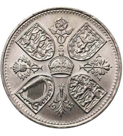 Great Britain. 5 Shillings 1953, Coronation of Queen Elizabeth II