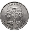 Jamaica. 5 Dollars 1993, Centenary of the Birth of Norman W. Manley