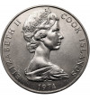 Cook Islands. 1 Dollar 1974, Elizabeth II