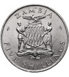 Zambia. 5 Shillings 1965, Independence of Zambia