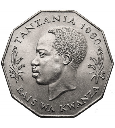 Tanzania. 5 Shilingi 1980, F.A.O.