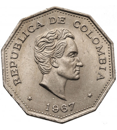 Colombia. 1 Peso 1967