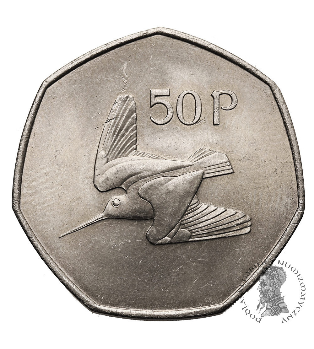 Ireland. 50 Pence 1970