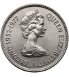 Gibraltar. 25 Pence / 1 Crown 1977, 25th Anniversary of the Accession to the Throne of Queen Elizabeth II