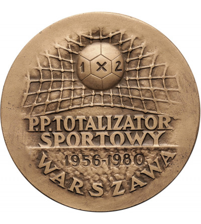 Polska, PRL (1952-1989). Medal 1980, Igrzyska Olimpijskie Moskwa 1980, P. P. Totalizator Sportowy