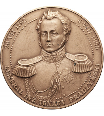 Polska, Augustów. Medal 1997, Generał Inżynier Ignacy Prądzyński, seria T.W.O.