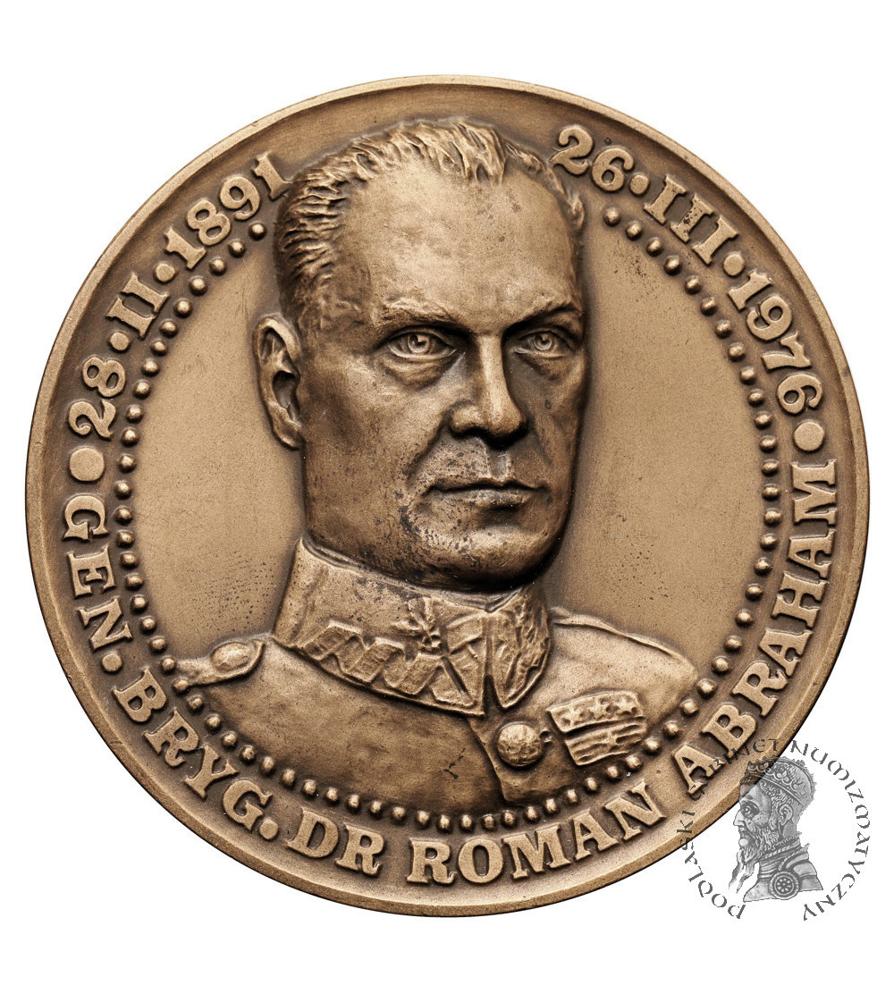 Polska. Medal 1991, Generał Roman Abraham, Polska Kawaleria Wrzesień 1939, T.W.O.