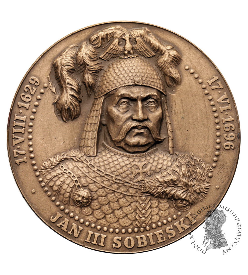 Poland. Medal 1990, Jan III Sobieski, Battle of Vienna, T.W.O. series