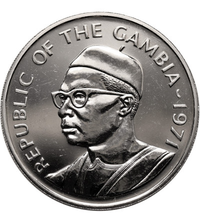 Gambia. 1 Dalasi 1971