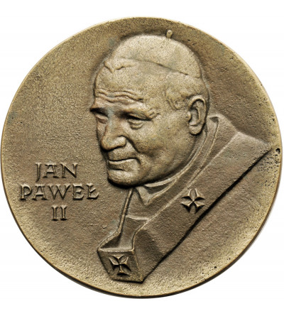 Poland, John Paul II. Medal commemorating the Pope's third pilgrimage to Poland, 1987