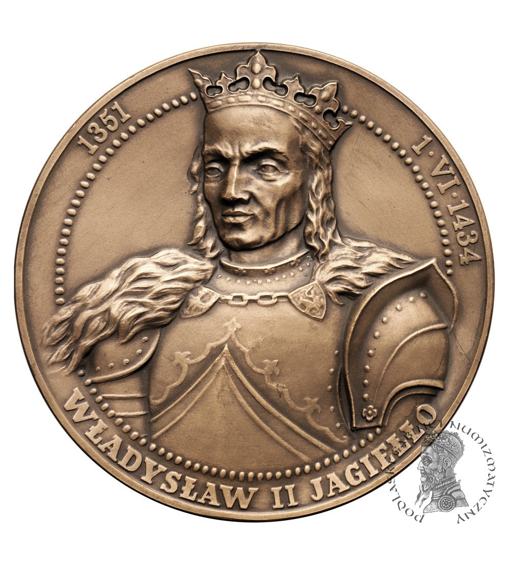 Polska. Medal 1992, Władysław Jagiełło, Grunwald 15 lipca 1410