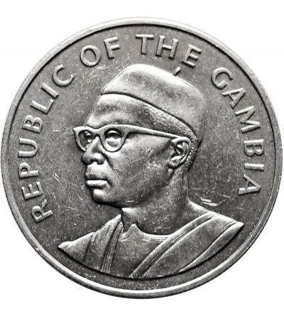 Gambia. 10 Dalasis 1975, 10th Anniversary of Independence