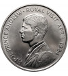 Ascension Island. 50 Pence / 1 Crown 1984, Royal Visit of Prince Andrew