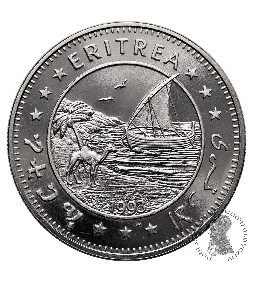 Eritrea. 1 Dollar 1993, Independence Day