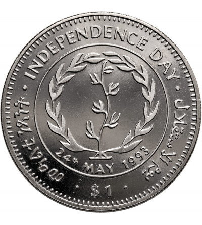 Eritrea. 1 Dollar 1993, Independence Day