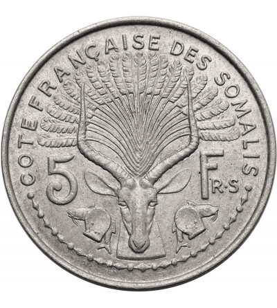 French Somaliland. 5 Francs 1948