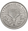 French Somaliland. 5 Francs 1948