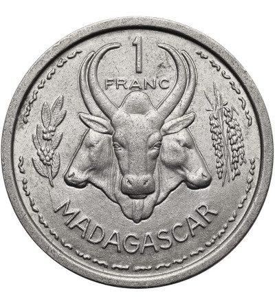 Madagascar. 1 Franc 1958