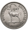 Southern Rhodesia, George VI (1936-1952). 2 Shillings 1947