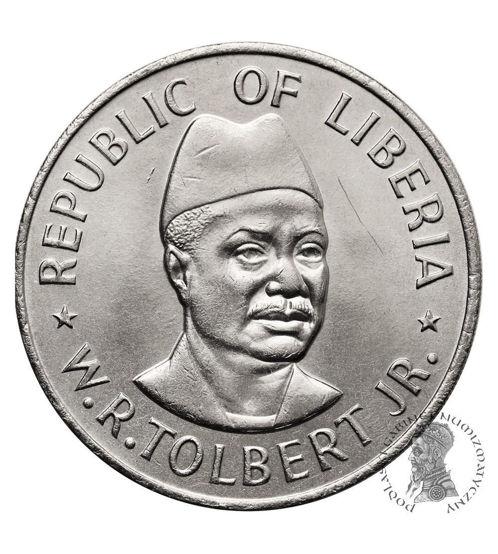 Liberia. 1 dolar 1976