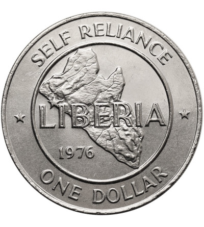 Liberia. 1 Dollar 1976