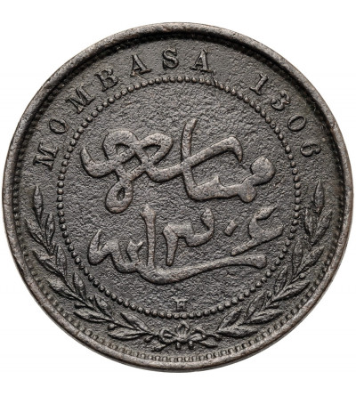 Mombasa. 1 Pice / Pysa 1888 H