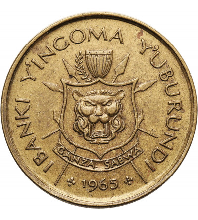 Burundi, Mwambutsa IV (1962-1966). 1 Franc 1965