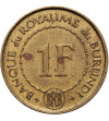 Burundi, Mwambutsa IV (1962-1966). 1 Franc 1965