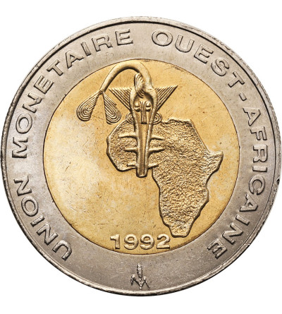 West African States. 250 Francs 1992