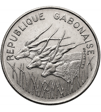 Gabon. 100 Francs 1971